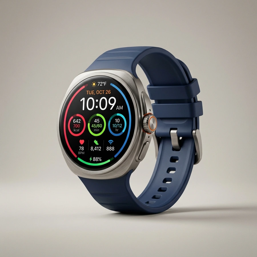 Умные часы Samsung Galaxy Watch 7 44 мм Серебристые